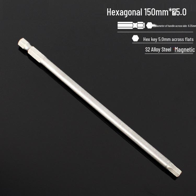 S2 Hexagon Magnetic Impact Driver Bit Set for Electric Screwdrivers