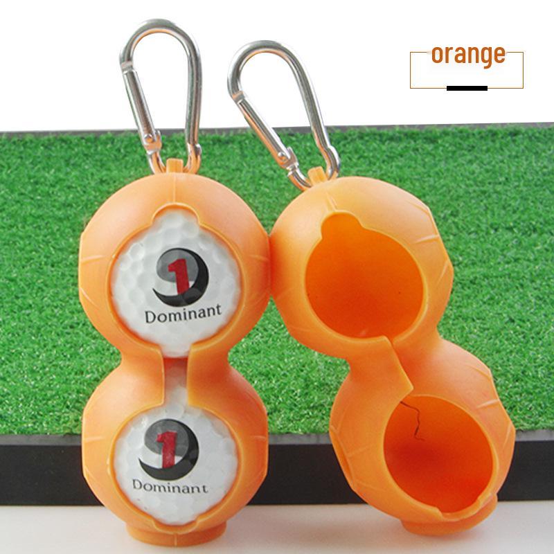 Golf Silicone Ball Covers (2-Pack) - Protective Accessories with Belt Attachment