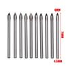 Drill 10pcs Drill Head Tungsten Carbide Drilling Bit