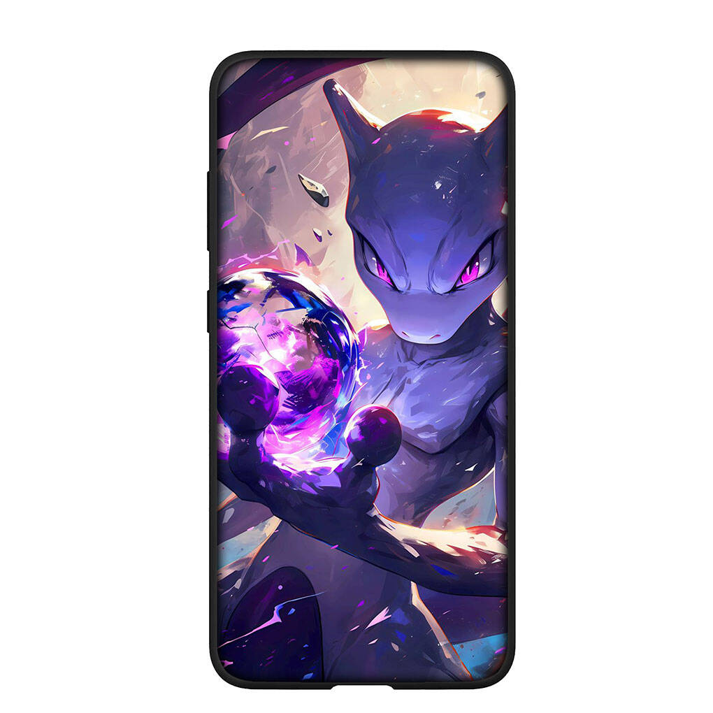 Phone Case for iPhone 17 16 15 Plus Xiaomi Poco F8 F7 X7 X6 M8 C85 C75 Redmi Note 14 12 11 13 Pro Max A4 14C 13C 15C Pokemon Pikachu Mew Mewtwo Cover