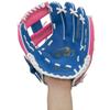 Sakurai FALCON Baseball for Youth Fits Size for Early Elementary School Blue x Pink Glove, All-Around, Softballs, 120-130cm, Students, FG-1202,