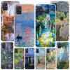 Claude Monet Garden Lotus Bridge Phnoe Case for Samsung Galaxy A12 A22 A32 A42 A52 A51 A50S A20S A10S A41 A31 A21S A40 A30S A20E