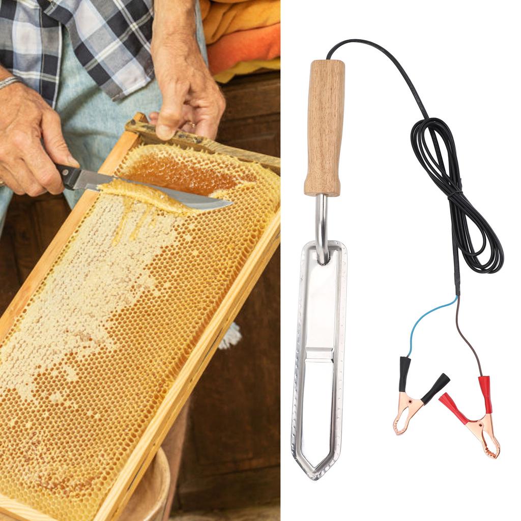 Electric Honey Cutter Low Temperature Heating Anti Scald Electric Honey Scraper Uncapping Knife for