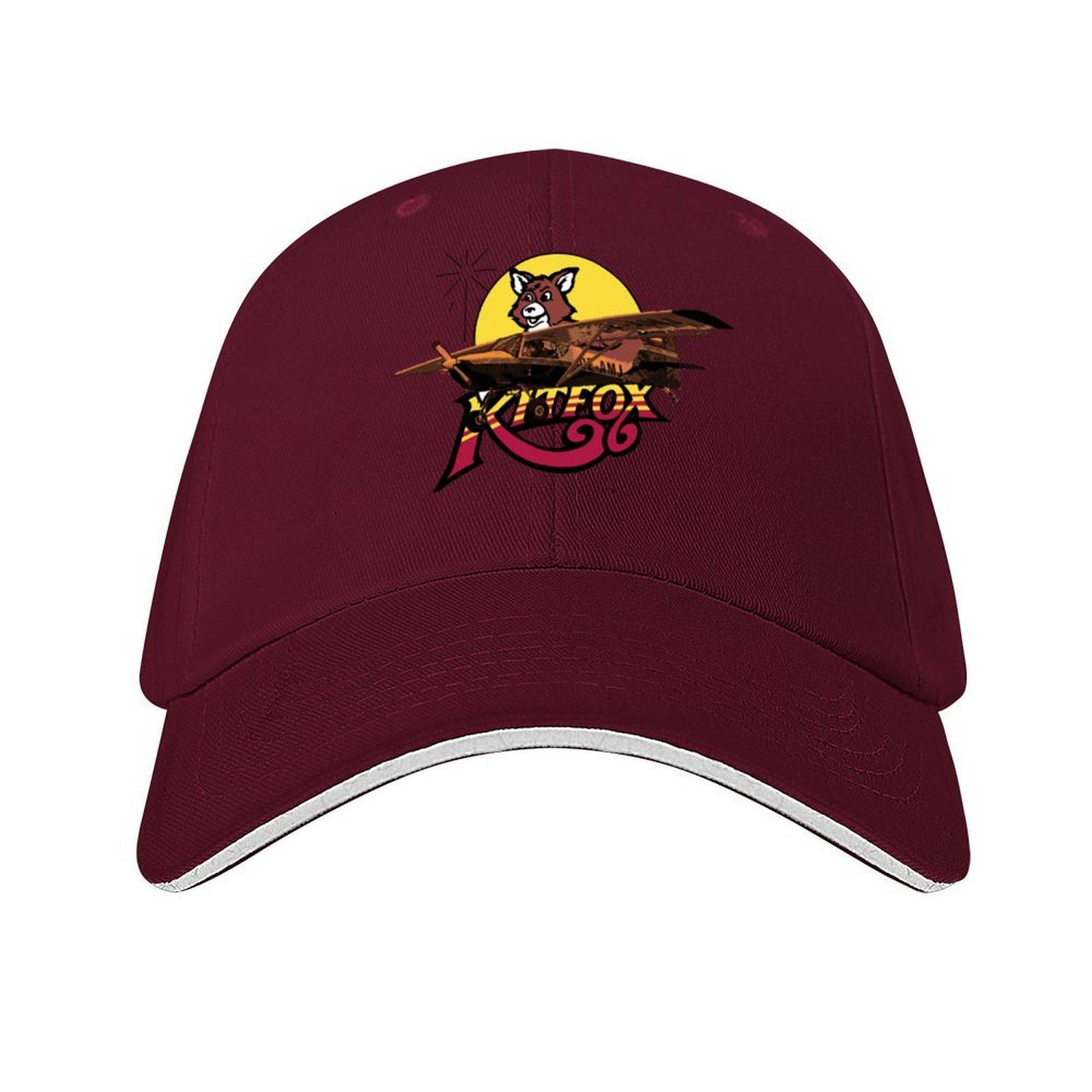 

Kitfox series Baseball Cap Unisexs big size hat hiking hat hats on offer Hat Unisex Luxury Unisex Womens