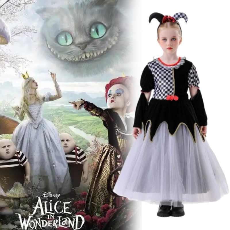 Alice Halloween In Wonderland Cosplay Costume Dress Party Stage Performance