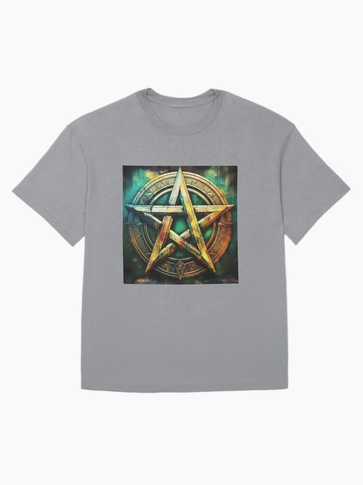 Pentangle Talisman Pentacle Pentangle Oversized T-Shirt
