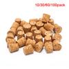 100Pcs Tapered Natural Cork Bottle Stoppers Wine Corks Crafts 18*15*20Mm
