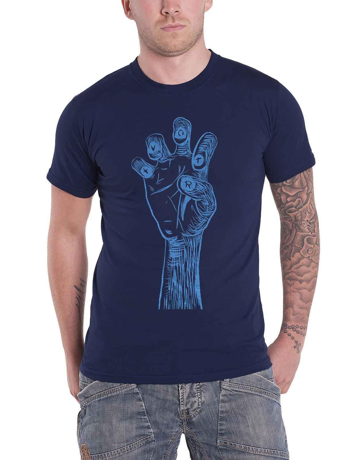 TV On The Radio T Shirt Brushstroke Hand Band Logo new Official Mens Navy Blue Unisex T-Shirt XXXXL