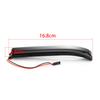 2Pcs LED Side Mirror Light Turn Signal Smoke Lens Reflector For Ford 09-14 F150