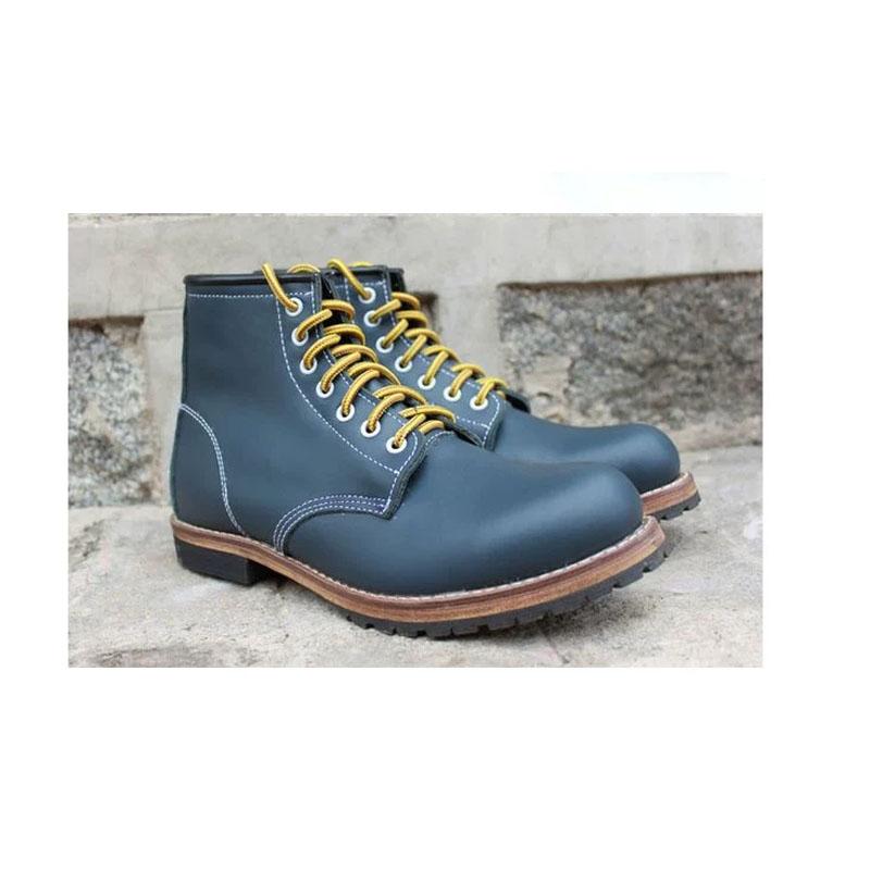 Tooling boots men s red wing Goodyear leather win retro outdoor paratrooper American locomotive boots Martin boots women and men 35