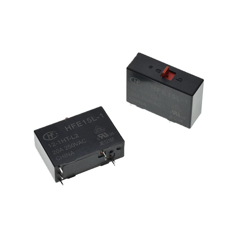 HFE15L 20A Dual-Coil 12V Normally Open Latching Relay with Switch