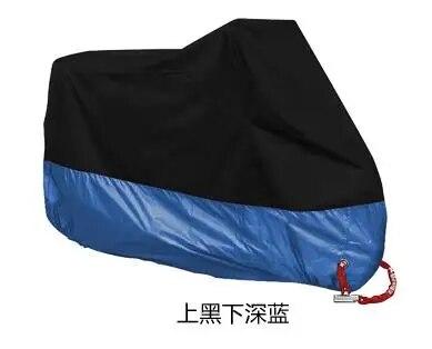 190T Motorcycle Cover Waterproof All Season Dustproof UV Protection Motorbike Cover Multiple Colors