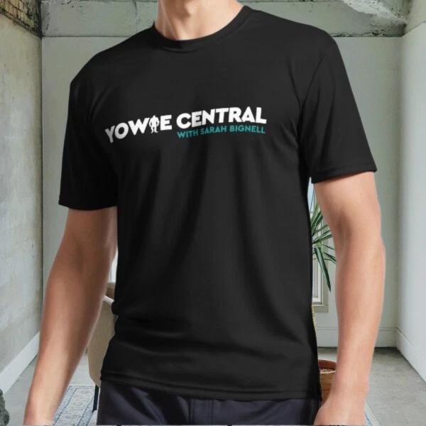 

New Yowie Central logo lan Active Logo Men s Black T shirt Funny Size S to 5XL M