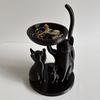 Decorative Cat Jewelry Tray Cartoon Desktop Ring Holder Large Capacity Key Tray  Bedroom Decor