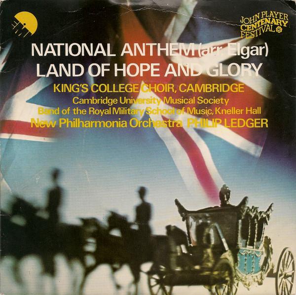 

7-дюймовая пластинка ХОР КОРОЛЕВСКОГО КОЛЛЕДЖА КЕМБРИДЖА, - Национальный гимн EMI2614PROMO EMI 1977 Великобритания Классика Б/У