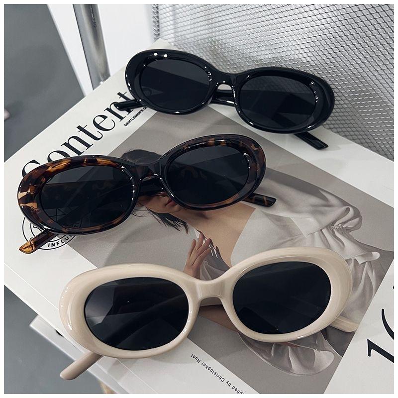 Sunglasses for Women Small Oval Sunglasses Fashion Retro Style Sun Glasses Outdoor Leisure Decorative Glasses