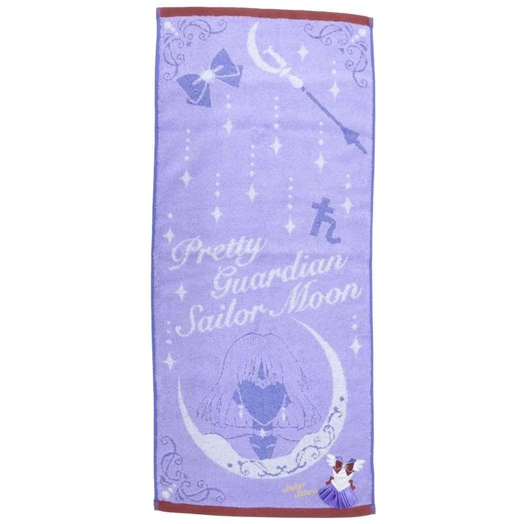 Marushin Bandai Sailor Moon Costume Face 34 X 4085003900 (BANDAI) (Sailor Saturn) Towel, Approx. 80cm,