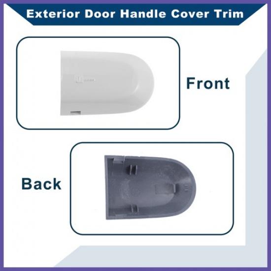 Exterior Door Handle Cover Trim for Jaguar XK 07-15 for Jaguar XF 09-15