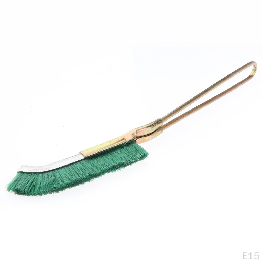 Handle Stainless Steel/Brass/Nylon Head Grinder & Polishing Wire Brush For Rust Cleaning