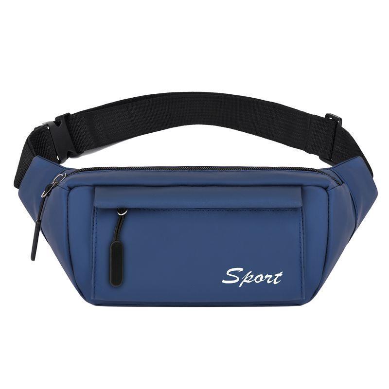 Men's Waterproof Construction Fanny Pack - Durable, Sturdy Crossbody Bag and Wallet for Middle-Aged & Elderly Workers
