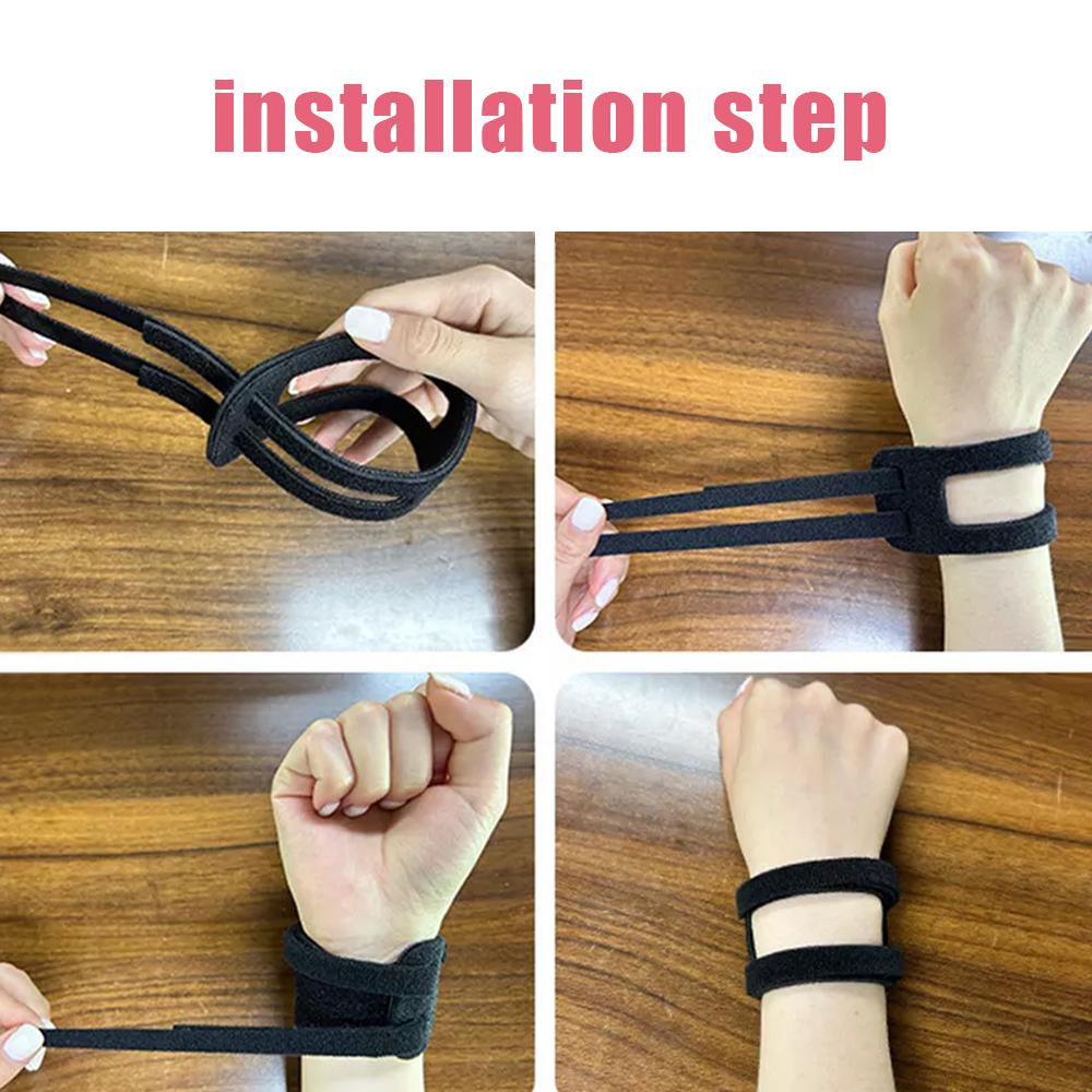 Sports Wrist Guard Elastic Adjustable Support Wrist Straps Breathable Sweat-Resistant Sports Yoga Wrist Band Tennis Wrist Guard