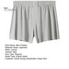 Men Panties Summer Loose Cool Boxers Soft Breathable Fabric Elastic Waistband Quick-Drying Solid Color Pajama Pants