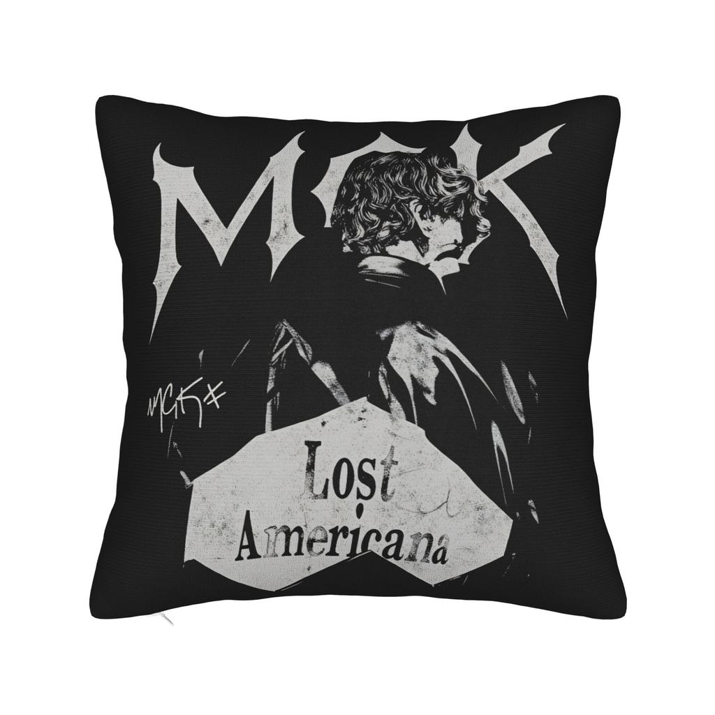 Lost Americana MGK Tour 2026 Pillowcases Kawaii Pillow Case For Office Car Home Decor Comfy Pillow Cover