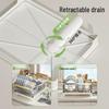 Égouttoir à vaisselle de cuisine YOUQIN en acier inoxydable 304