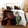 3D Print Anime Vinland Saga Beddengoed Set Eenpersoons Twin Volledig Queen King Maat Bed Set Volwassene Kind Slaapkamer Dekbedovertrek Sets Hometextiel