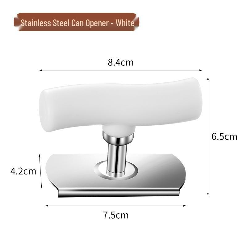 Stainless Steel Labor-Saving Jar and Lid Opener