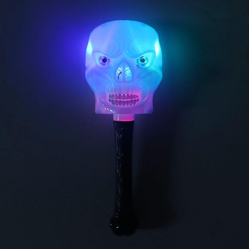 Halloween Colorful Music Pumpkin Lantern & Candy Jar with Sound Control