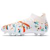 Mens Football Cleats Hard Ground Turf Grass Training High-Top Lace-Up Rubber Sole AG TF Studs