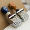 Zakka-Style Vintage Date Stamp Roller: Imitation Postmark Effect