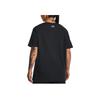 Under Armour Project Campus Project Rock Letter Print Training T-Shirt Women Tops Black 1382175-001