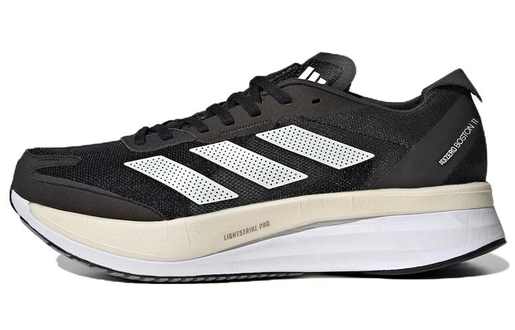 Adidas Adizero Boston 11 Wide Black White Carbon GV9630 41⅓