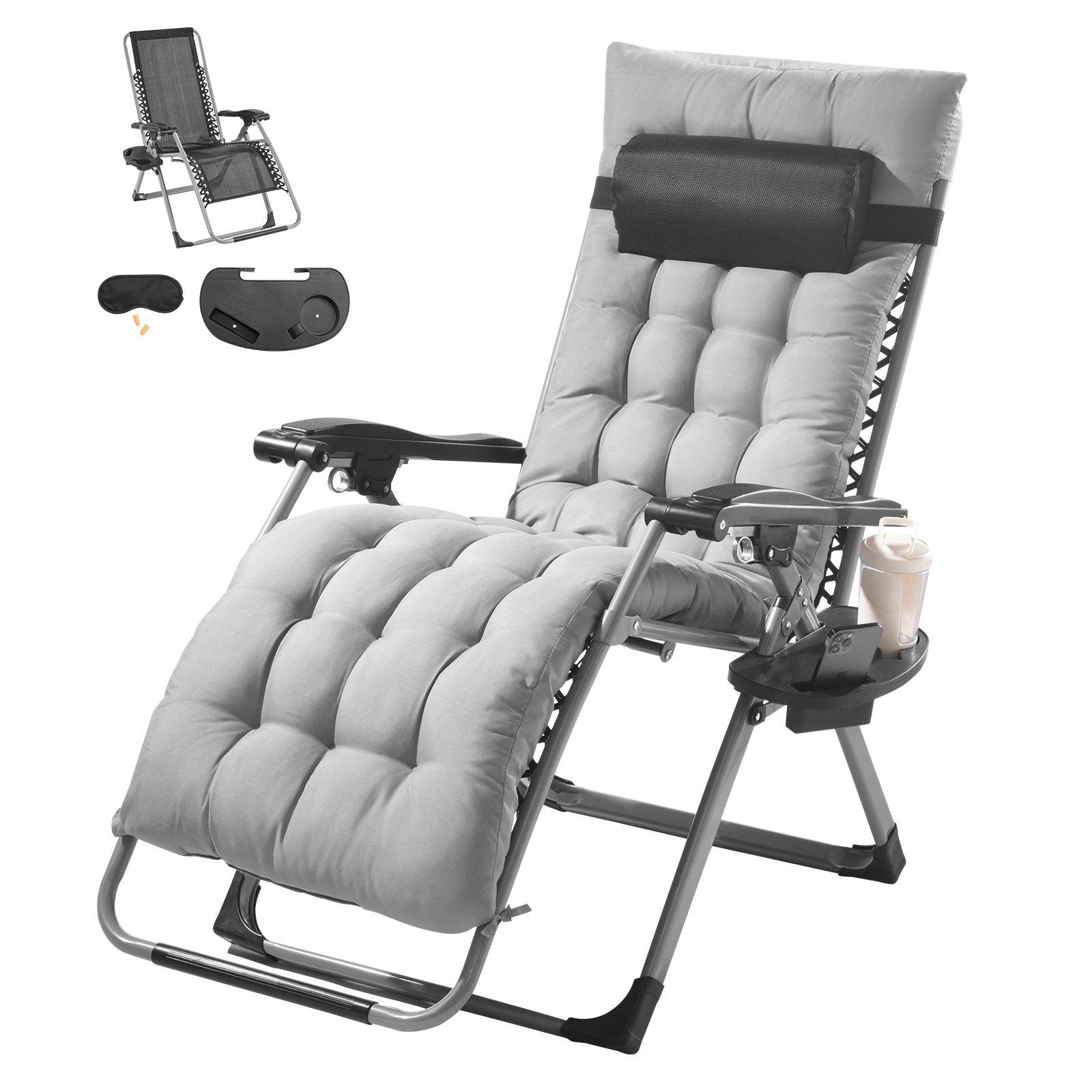 VEVOR Zero Gravity Chair, 26 inch