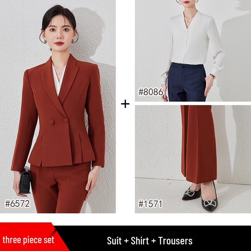 Women's Professional Blazer for Spring/Autumn 2024: Managerial Interview & Business Commute Wear
