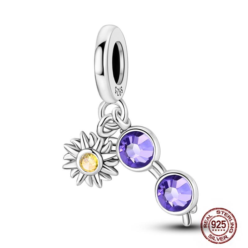 Daily Articles Copper Pink Perfume Charms Camera Dumbbell Smart Watch Beads Fit Original Bracelets Diy Jewelry Gift