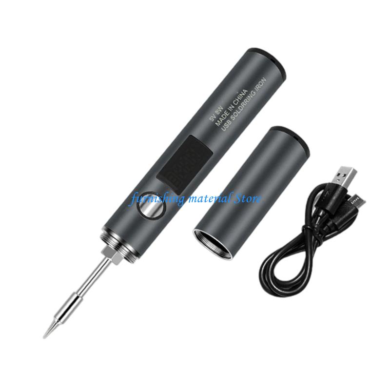 Y5GD Lightweight USB Charged Wireless Soldering Tool 260-420℃ for DIY Projects