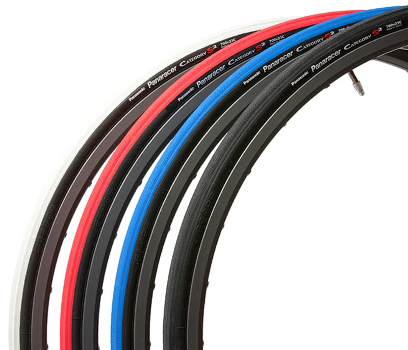Panaracer Clincher Tire X CATEGORY S2 Skin Road Cross City Long [700 26] F726-CATS-R2 Red/Black (For Bikes, Bikes, Commuting, Riding, Touring, Rides)