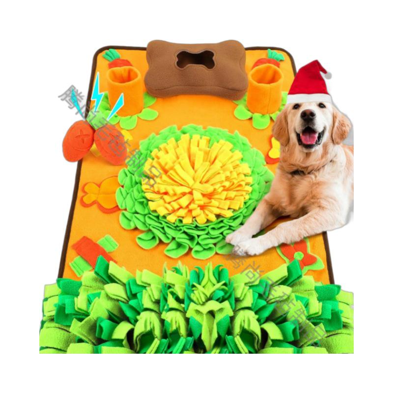 Customizable Pet Sniffing Mat and Bed for Cats and Dogs