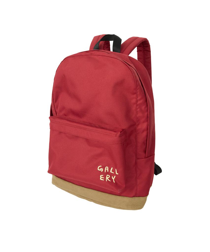 1011 Gallery Gallery Logo Back Pack - Burgundy