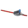 19in Table Saw Miter Gauge Aluminum Alloy Angle Adjustable Miter Gauge with Scale Woodworking Tools
