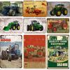 Tractor Metal Plaque Vintage Tin Sign Pin Up Shabby Decor Farm Garage Bar Decoration Poster Pub Metal Plate