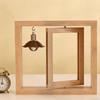 Square Flip Photo Frame Double-Sided Decorative Frame Commemorative Photo Frame  Living Room