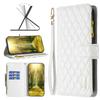 Applicable to iPhone16E mobile phone leather case 14Pro rhombus pattern small fragrant style zipper bag leather case 15plus solid color