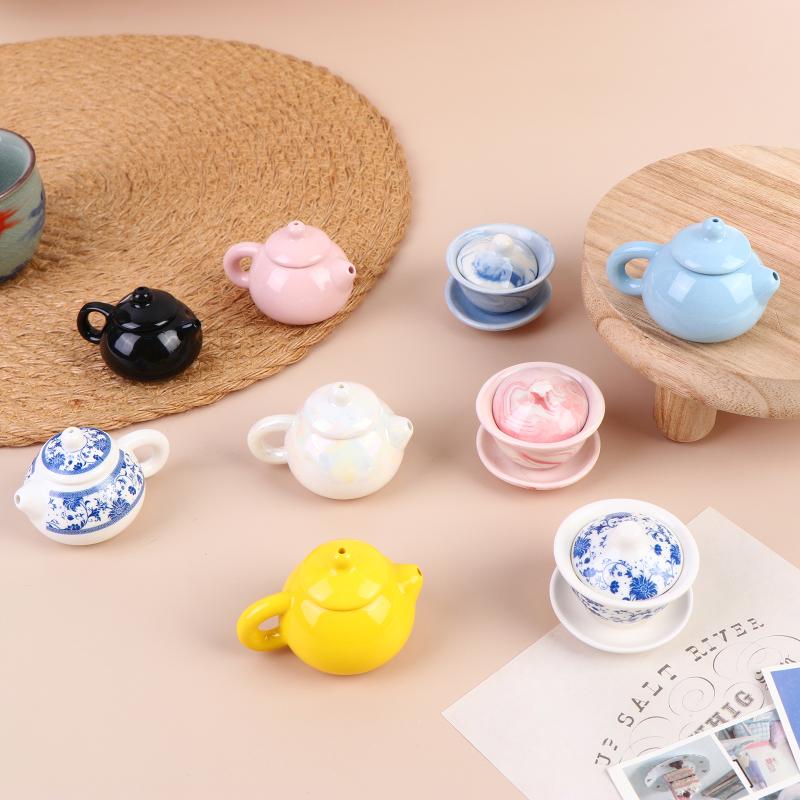 Mini Kung Fu Herbata Czajniczek Filiżanka Chiński Ceramiczny Czajnik Dekoracja Domu Kubek do Kawy Urocza Ceramika Biurkowe Ozdoby