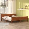 VidaXL Bed Frames Honey Brown Solid Pine Wood 200x200 Cm 322194