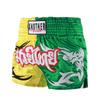 Martial Arts Shorts Muay Thai Boxing Training Fight Gear Unisex Sportswear With Color Block Design