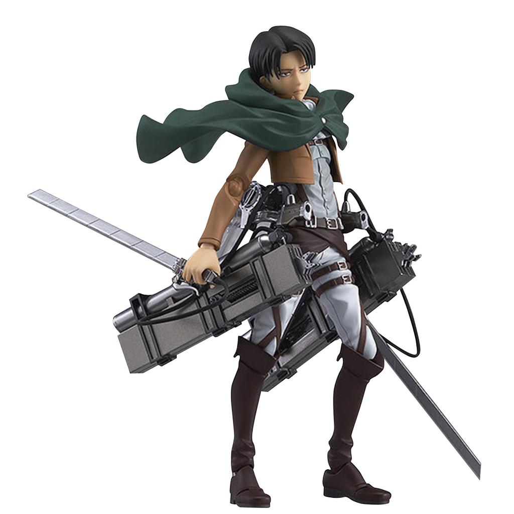 Anime Titan figure Eren Jaeger Levi action figure Eren Jaeger Levi figurine Doll PVC Super Mobile Model Toy Collect Statue Gift